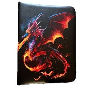Charzaird Pokémon Card Binder Trading card for 400 Cards 50 Removable Sleeves